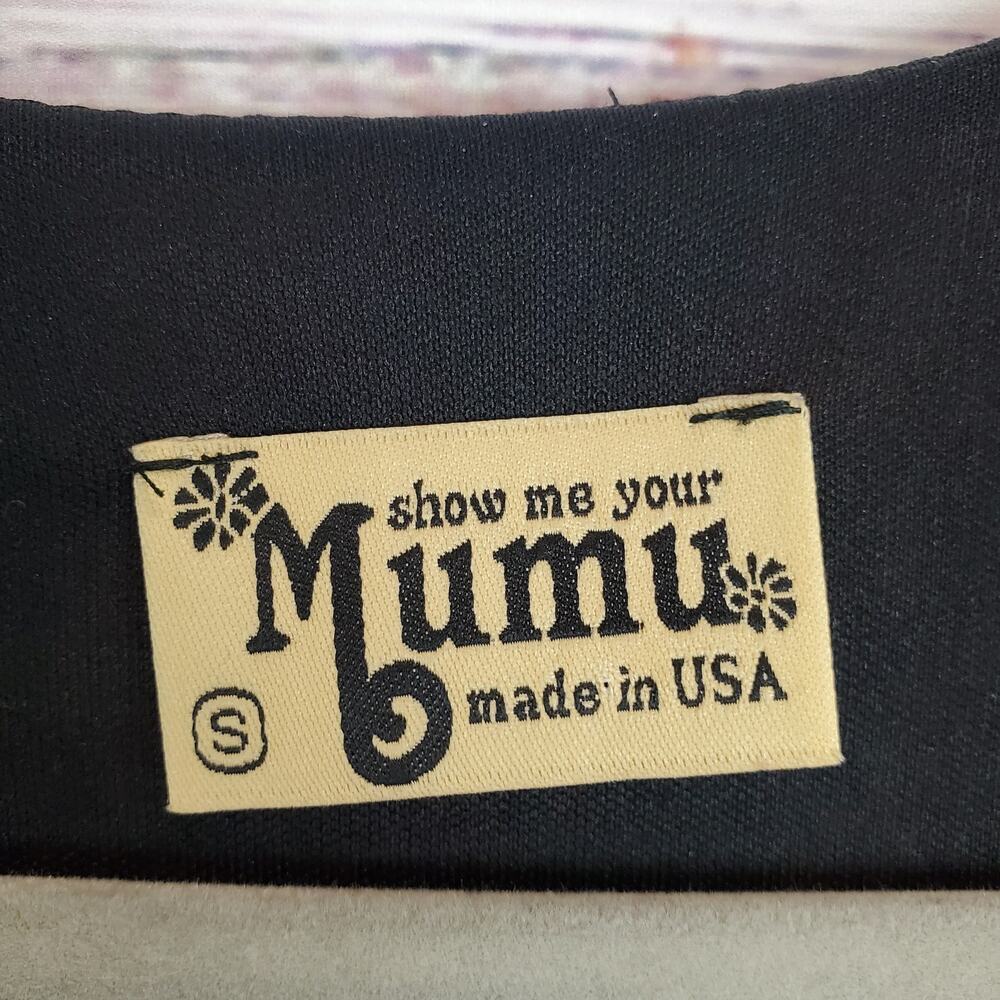 Show Me Your Mumu Music Festival Tunic Dress Oversize S Boho Hippie Concert 70's - Picture 5 of 12